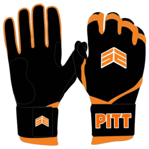 SE Athletics Pitt Long Cuff Batting Gloves