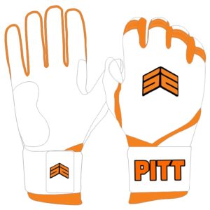 SE Athletics Pitt Long Cuff Batting Gloves