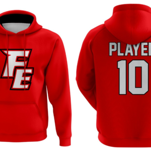 SE Sublimated Hoodie Red FE