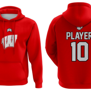 SE Sublimated Hoodie Whitwell Red