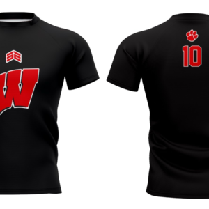 SE Sublimated Compression Whitwell Black