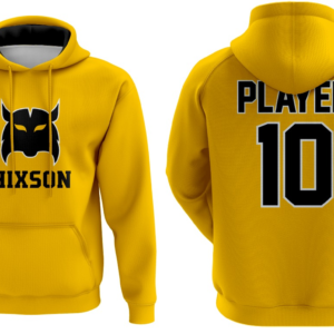 SE Sublimated Hoodie Hixson Wildcats Yellow