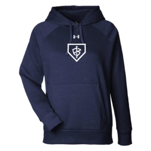 Under Armour Women's Rival Fleece Hoodie Team Impact Navy