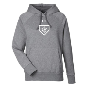 Under Armour Women's Rival Fleece Hoodie Team Impact Heather Grey