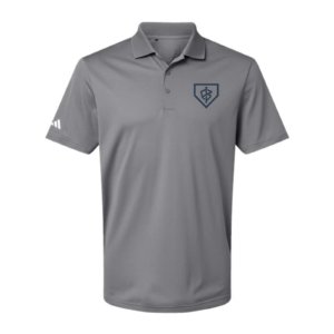 Adidas Performance Polo Team Impact Grey/Navy
