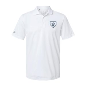 Adidas Performance Polo Team Impact White/Navy