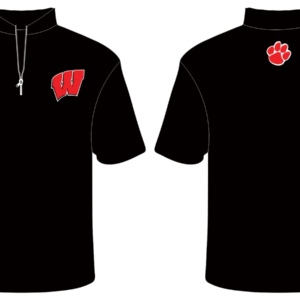 SE Sublimated 1/4 Zip Whitwell Black