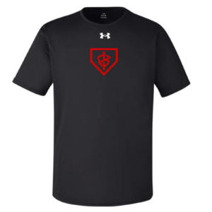 Under Armour Men's Tech Tee Team Impact Black/Red
