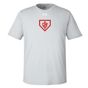 Under Armour Men's Tech Tee Team Impact Grey/Red