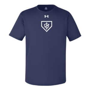 Under Armour Men's Tech Tee Team Impact Navy/White