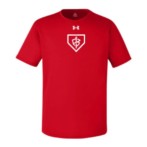 Under Armour Men's Tech Tee Team Impact Red/White