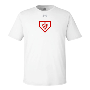 Under Armour Men's Tech Tee Team Impact White/Red