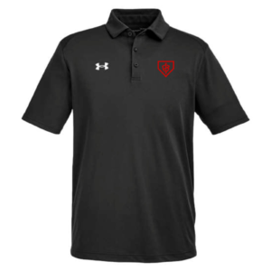 Under Armour Men's Tech Polo Team Impact Black/Red