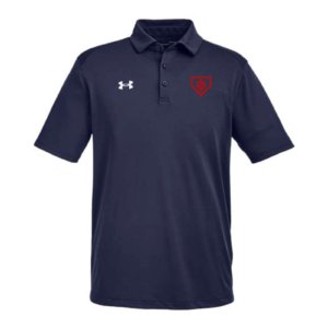 Under Armour Men's Tech Polo Team Impact Navy/Red