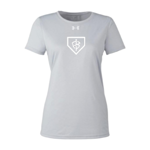 Under Armour Women's Tech Tee Team Impact Grey/White